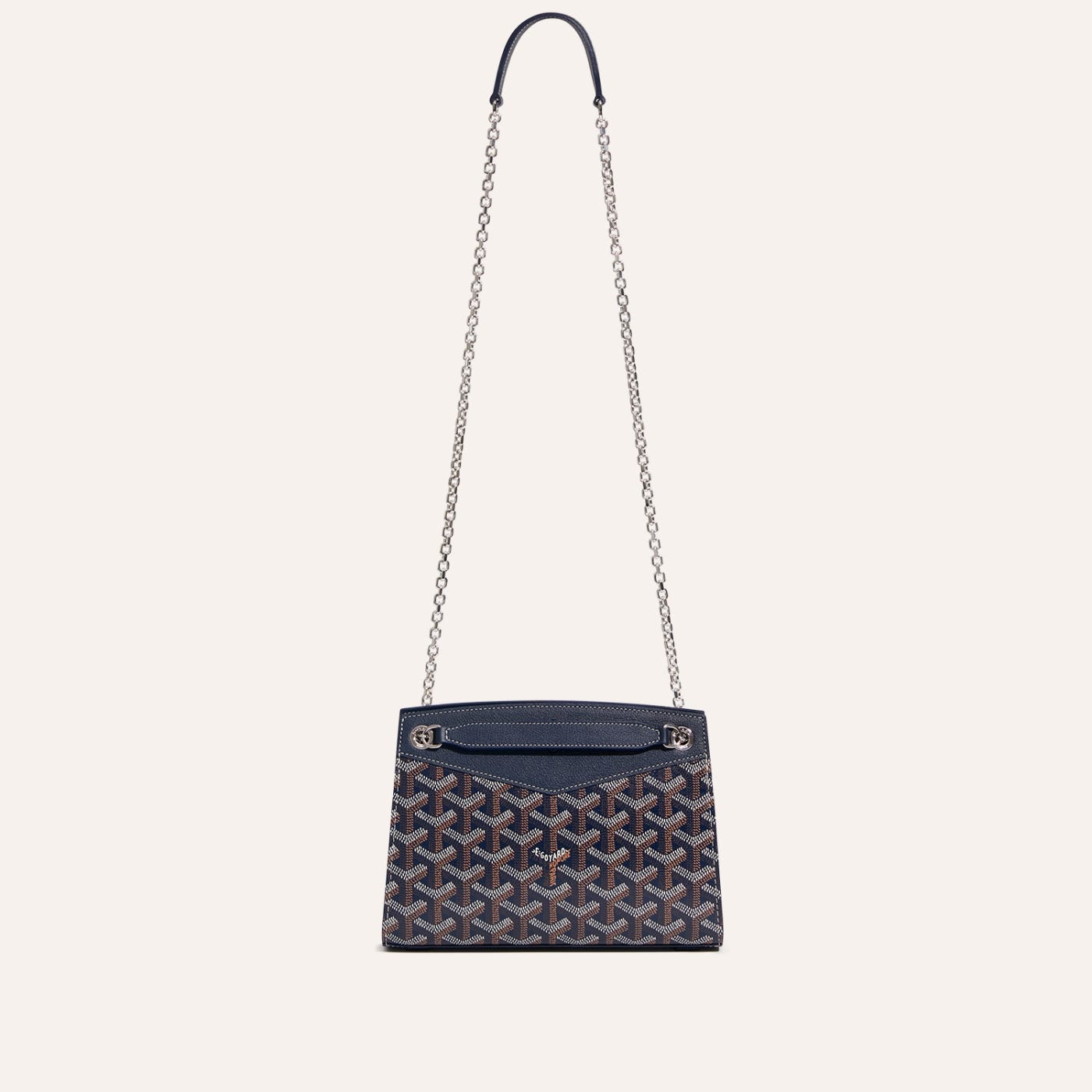 Goyard Rouette Structure Mini Bag Navy Blue - Image 3